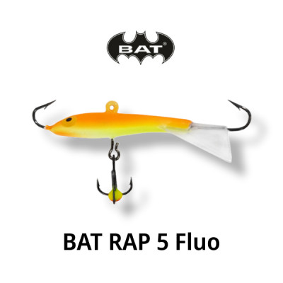 Балансир BAT RAP 5 Fluo (5см, 8гр)