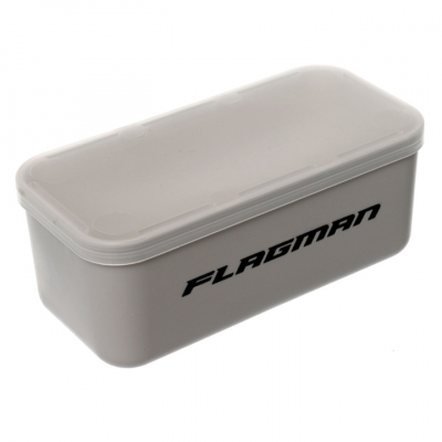Коробка для наживки без отверстий Flagman 135*65*53мм - Рыболовные коробки для наживки - Экипировка